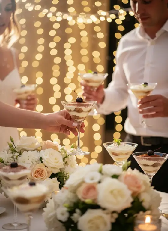 Cuptinis enjoyed at weddings